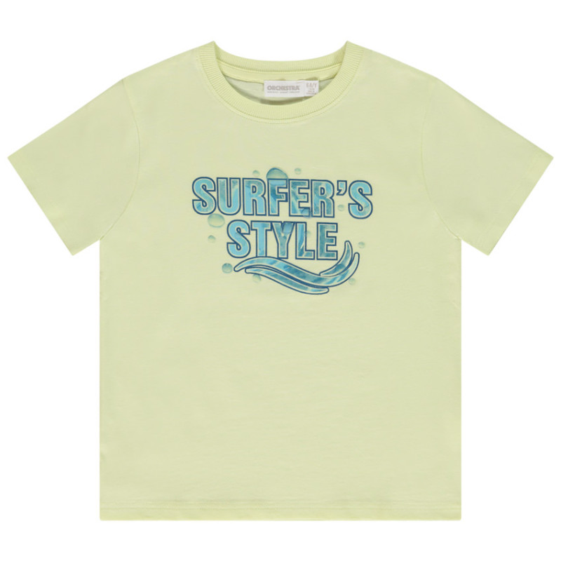 T-shirt manches courtes print aquatique pour garçon