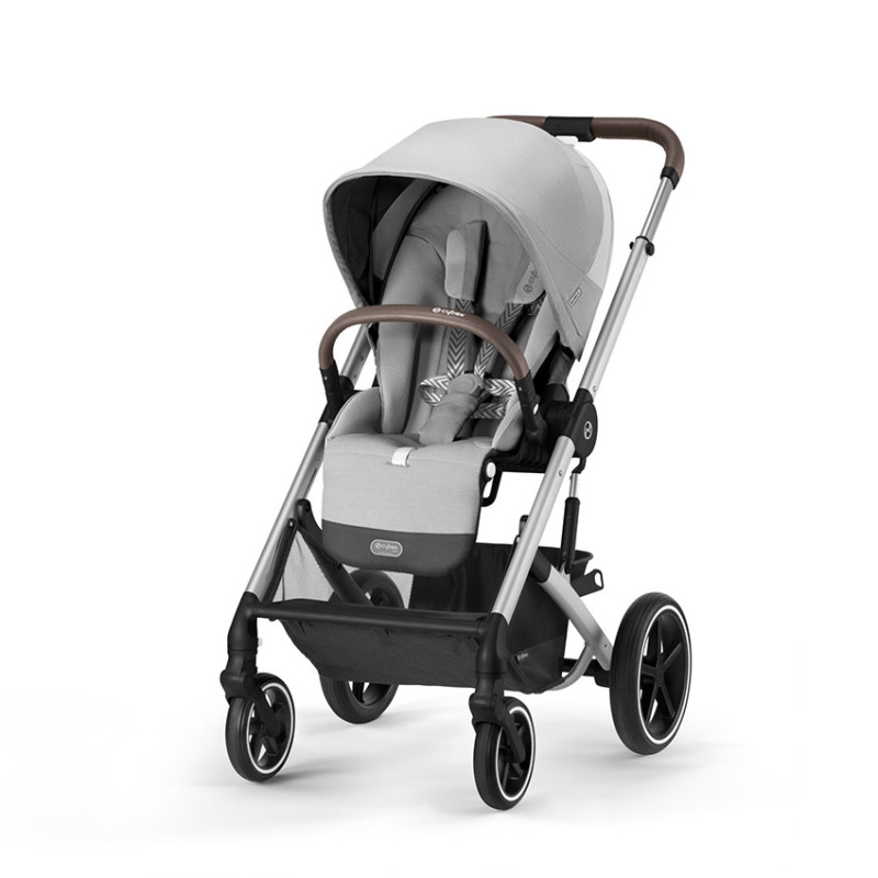 Poussette Balios S Lux 2023 - Châssis Silver / Siège Lava Gr