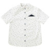 Chemise manches courtes imprimée + mouchoir garçon