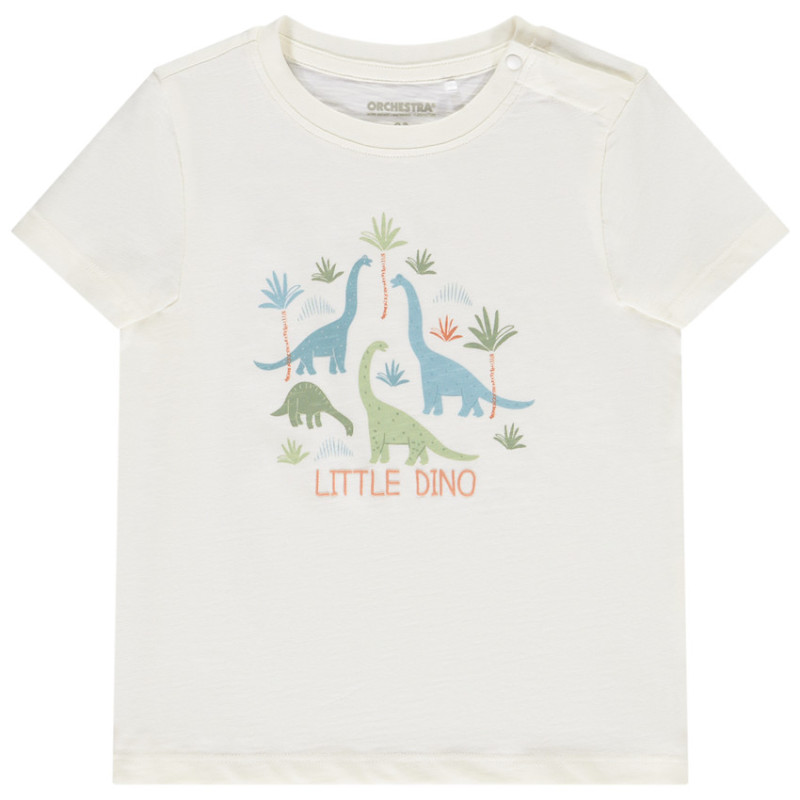 T-shirt manches courtes motif dinos pour bébé garçon
