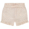 Short unie en broderie anglaise pour bébé fille