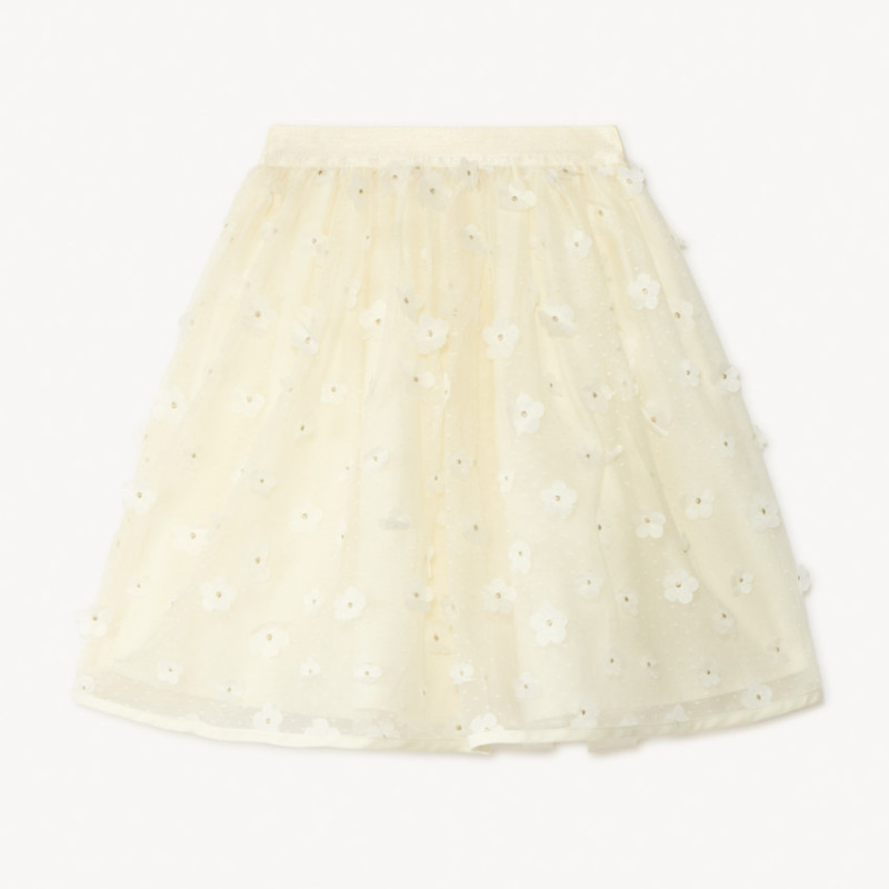 Jupe en tulle avec fleurs 3D fille