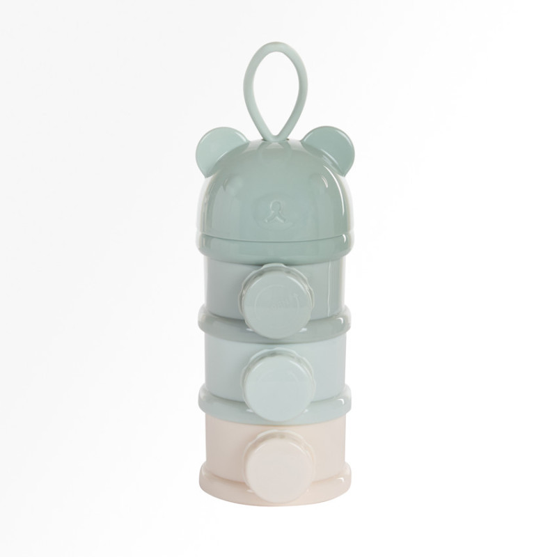 Boîte doseuse pour lait en poudre Miamix - Verte