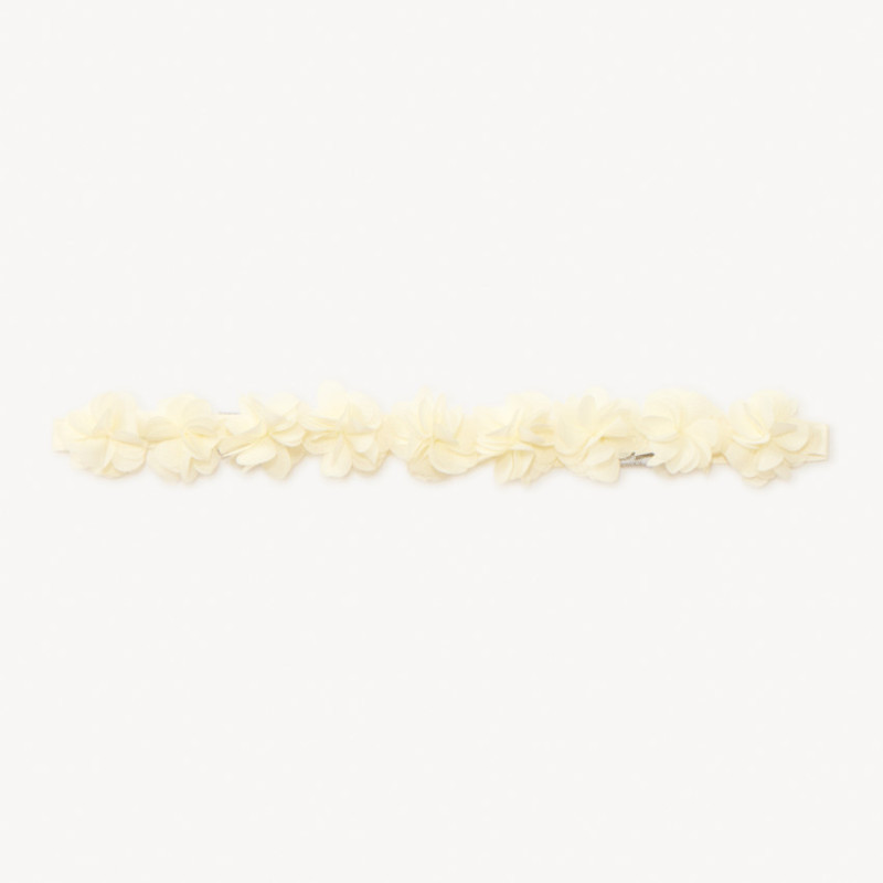 Bandeau esprit couronne de fleurs pour bébé fille