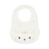 Bavoir Cutie Cat en silicone avec ramasse miettes