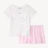 Set 2 pièces de pyjama t-shirt + short Hello Kitty fille