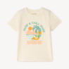 T-shirt manches courtes uni print fantaisie pour bébé garçon