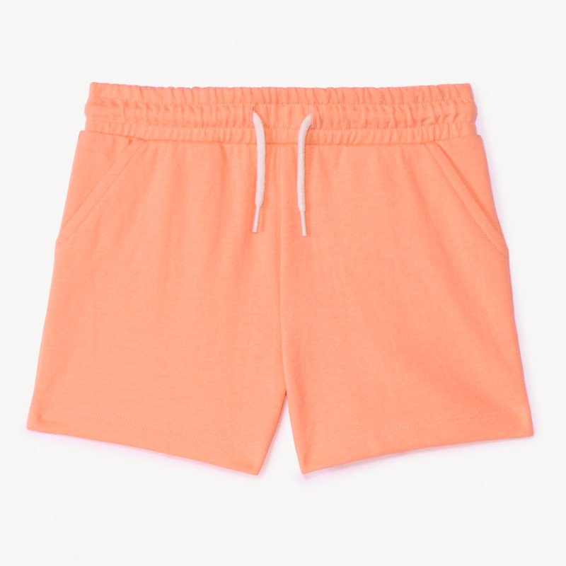 Short en maille coloris uni fille