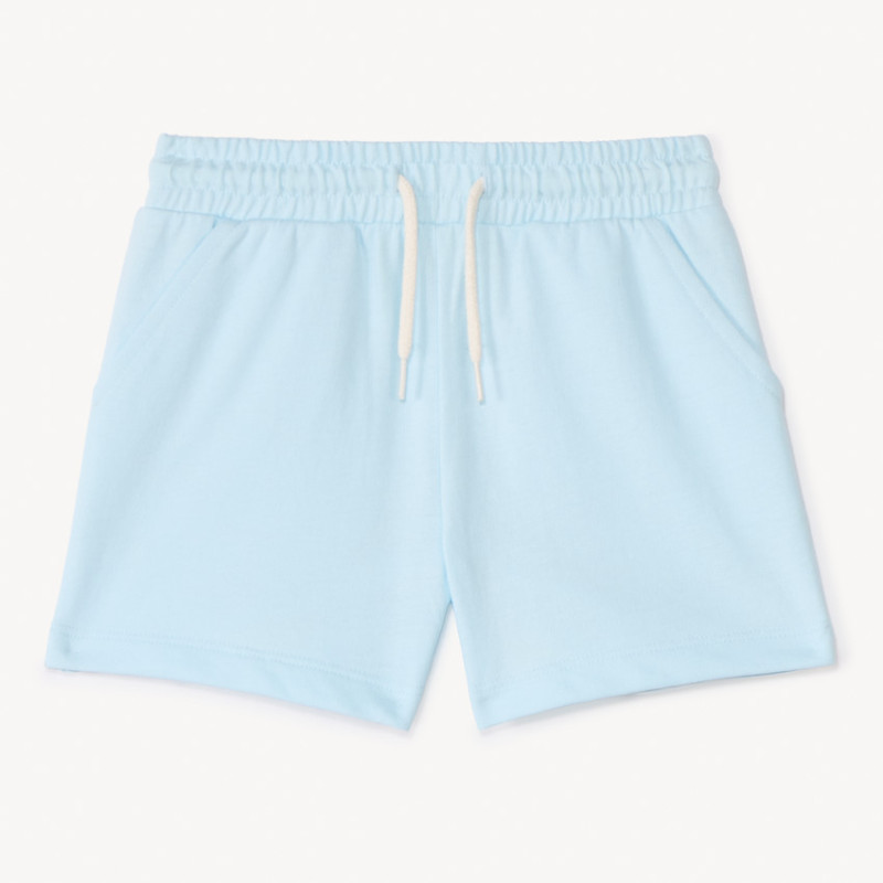 Short en maille coloris uni fille