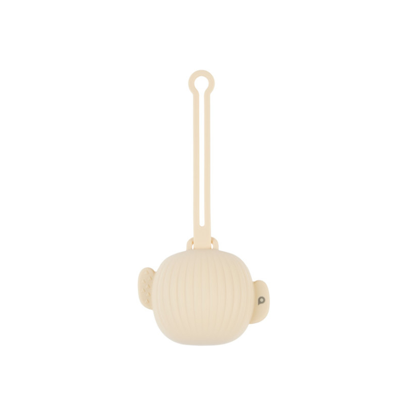 Boîte à sucette en silicone Cactus - Beige