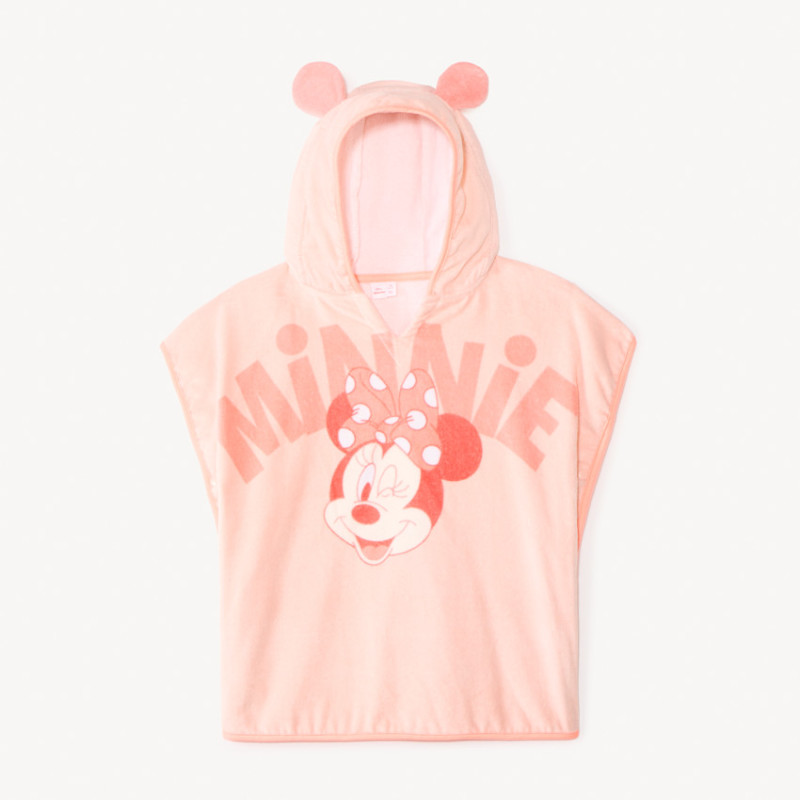Poncho de bain avec oreilles 3D Minnie Disney fille