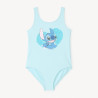 Maillot de bain 1 pièce Stitch Disney avec sequins et ouvert