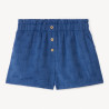 Short texturé uni fille