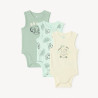 Lot de 3 bodies en jersey Simba Le Roi Lion Disney pour bébé
