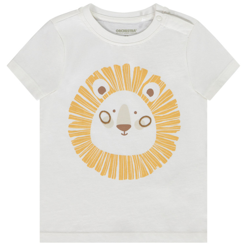 T-shirt manches courtes print animal pour bébé garçon