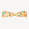 Bandeau effet noué imprimé fleurs pour bébé fille