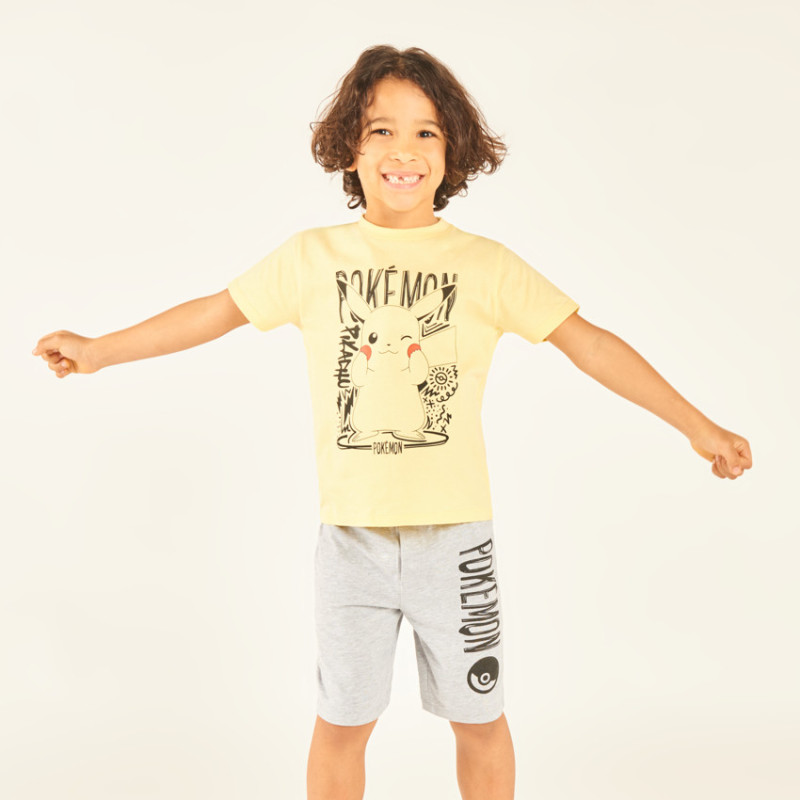 Set de pyjama 2 pièces court Pokémon garçon