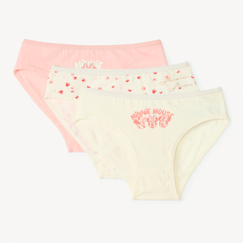 Lot de 3 culottes Minnie Disney fille