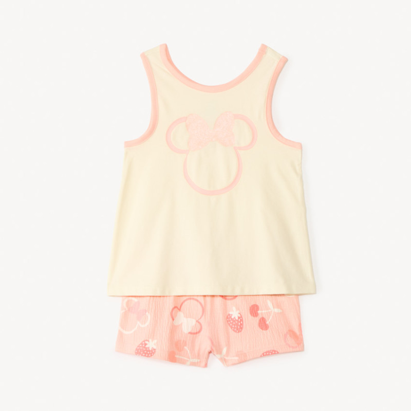 Ensemble 2 pièces courtes Minnie Disney pour bébé fille