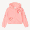 Gilet à capuche zippée Minnie Disney fille