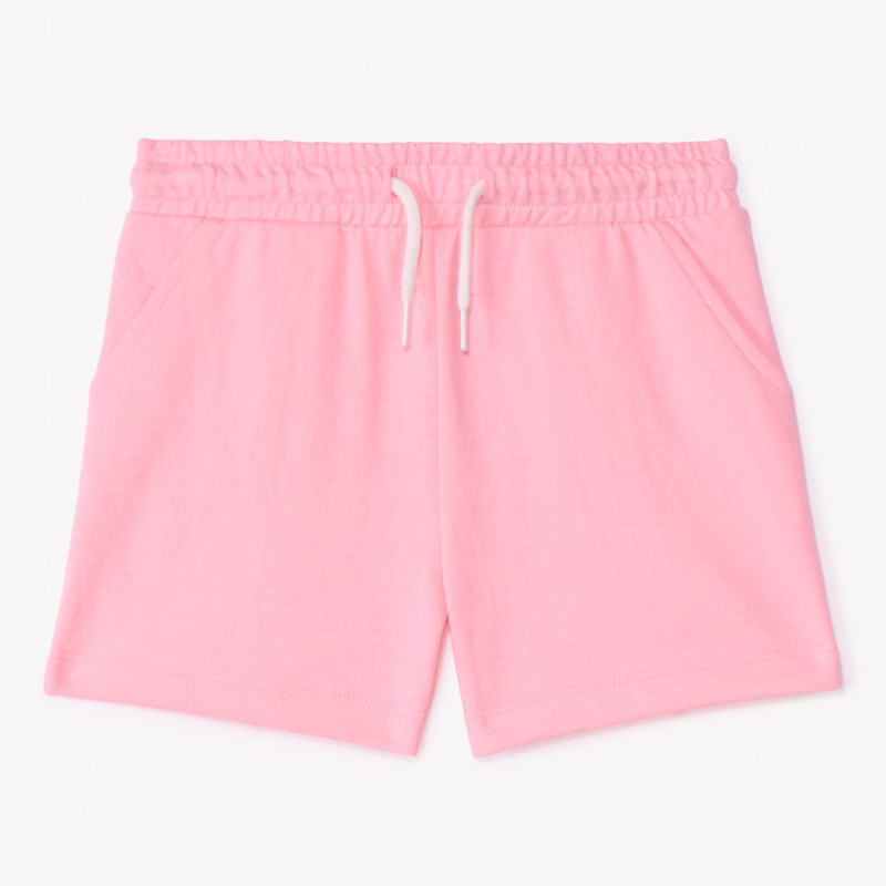 Short en maille coloris uni fille