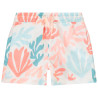 Short de bain imprimé coraux colorés garçon