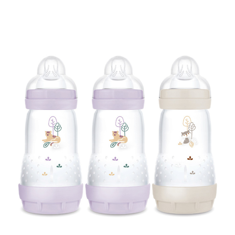 Lot de 3 biberon Easy Start anti-colique 260 ml (modèle aléa