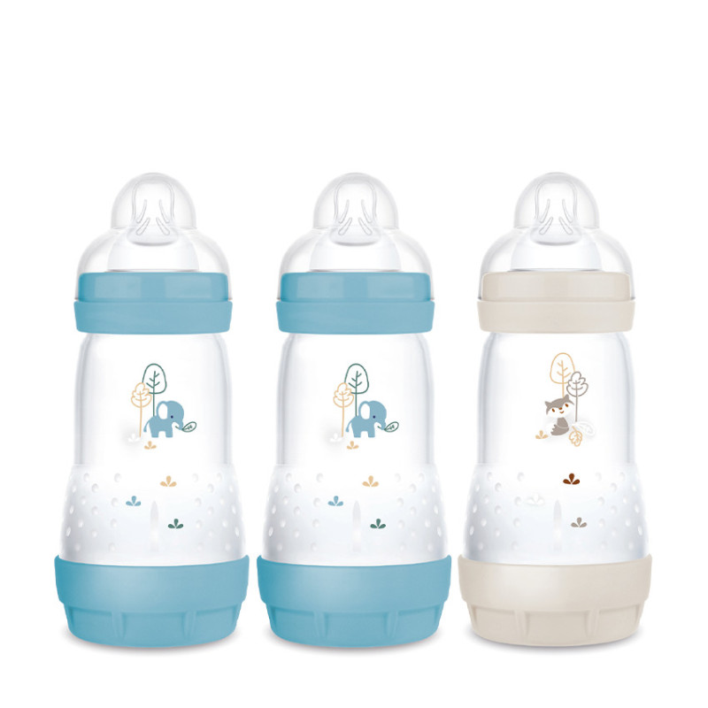 Lot de 3 biberon Easy Start anti-colique 260 ml océan/sable