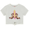 T-shirt manches courtes à nouer print Tic & Tac Disney fille
