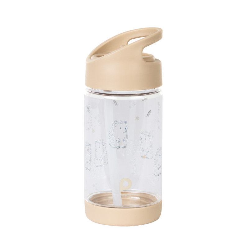 Gourde hérisson avec paille rétractable - 400ml