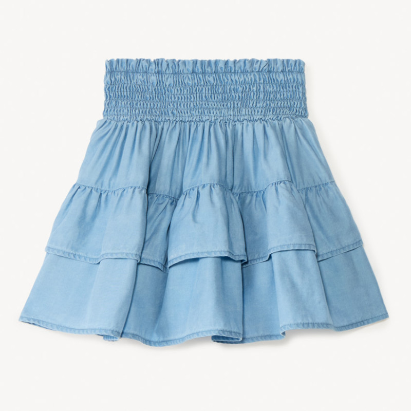 Jupe courte à volants fille