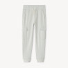 Jogging molleton uni à poche cargo garçon