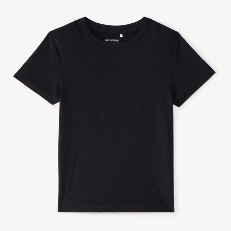 T-shirt manches courtes uni garçon