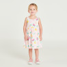 Robe sans manches imprimé fantaisie pour bébé fille