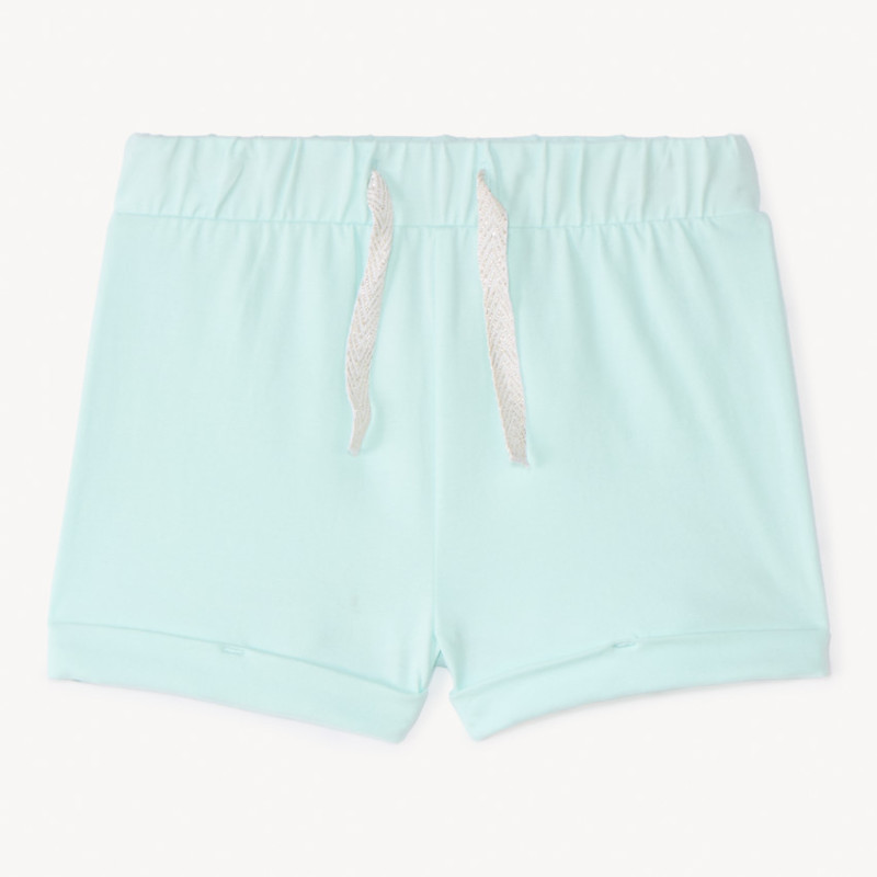 Short en jersey coloris uni pour bébé fille