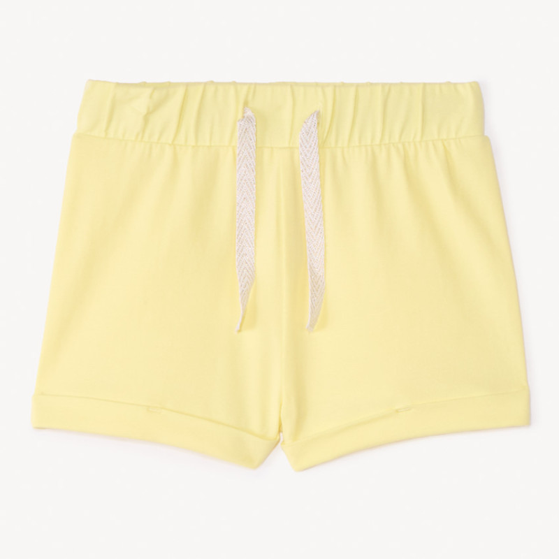 Short en jersey coloris uni pour bébé fille
