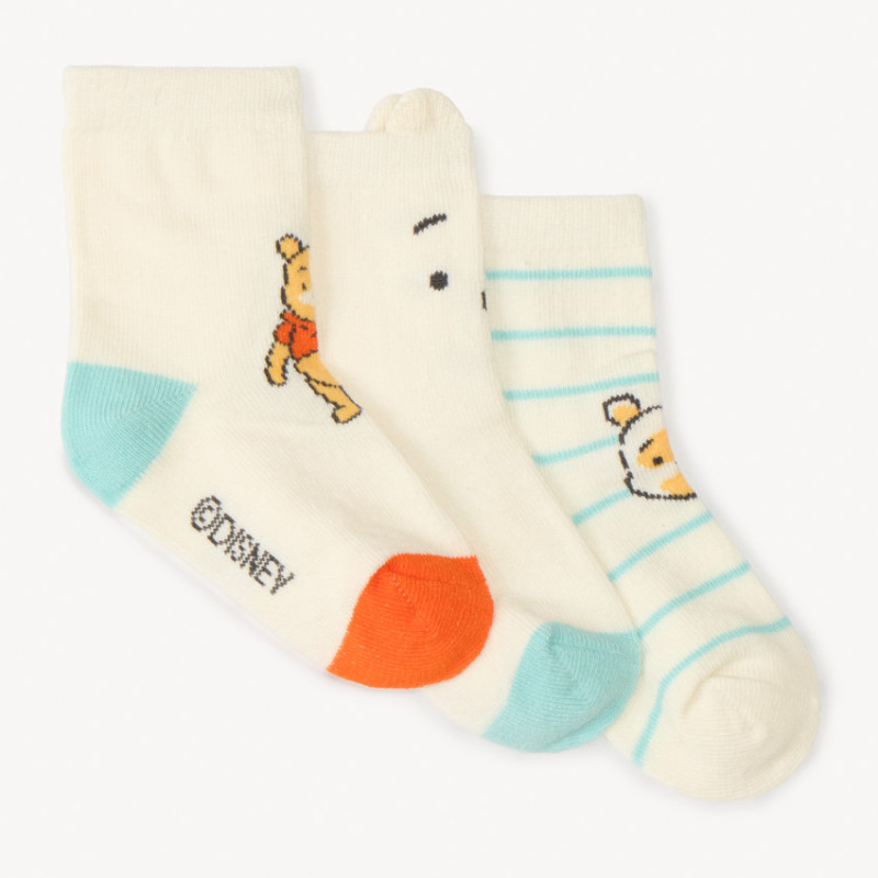 Lot de 3 paires de chaussettes Winnie l’Ourson Disney pour b