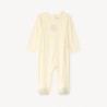 Dors-bien en jersey avec broderie pour bébé fille