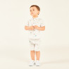 Ensemble 2 pièces chemise + short imprimé tortues pour bébé 
