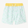 Short de bain imprimé feuillage garçon