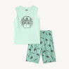 Set de pyjama court 2 pièces débardeur + short imprimé Batma