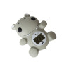 Thermomètre de bain et de chambre Hippopotame gris