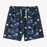 Short de bain en toile imprimée fantaisie garçon