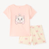 Set de pyjama court 2 pièces Marie des Aristochats Disney fi