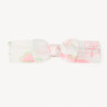 Bandeau à nœud imprimé fleurs pour bébé fille