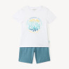 Ensemble court 2 pièces t-shirt et bermuda garçon