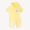 Ensemble 2 pièces t-shirt à capuche + short imprimé fantaisi