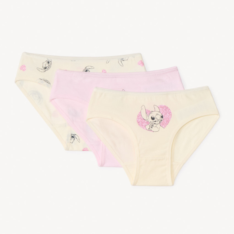 Lot de 3 culottes Stitch Disney fille
