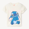 T-shirt manches courtes Stitch Disney fille