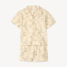 Ensemble 2 pièces chemise + bermuda style hawaïen garçon